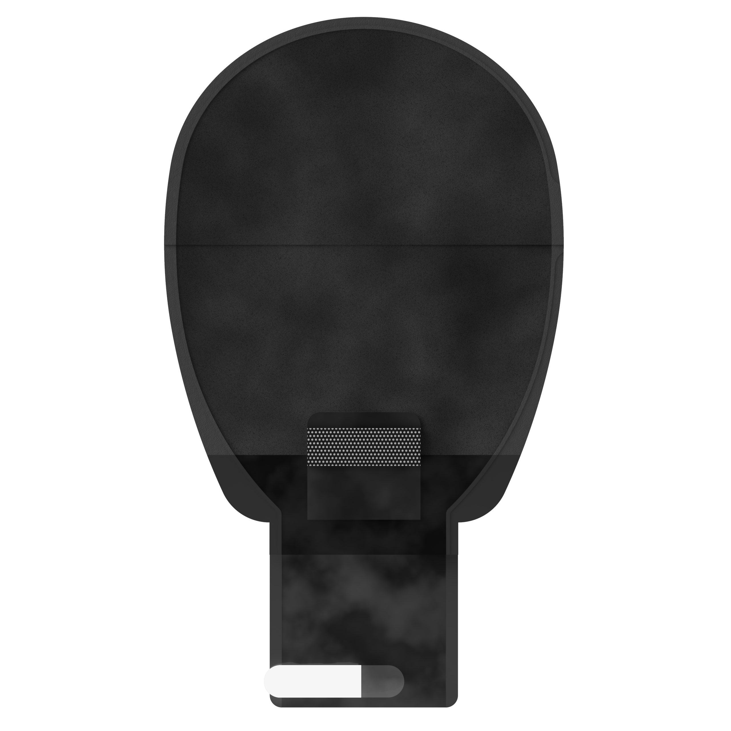 X1D1A13S | Welland Medical, Aurum Plus, One piece -Drainable, maxi pouch, black, Starter hole 13mm (60mm x 80mm)