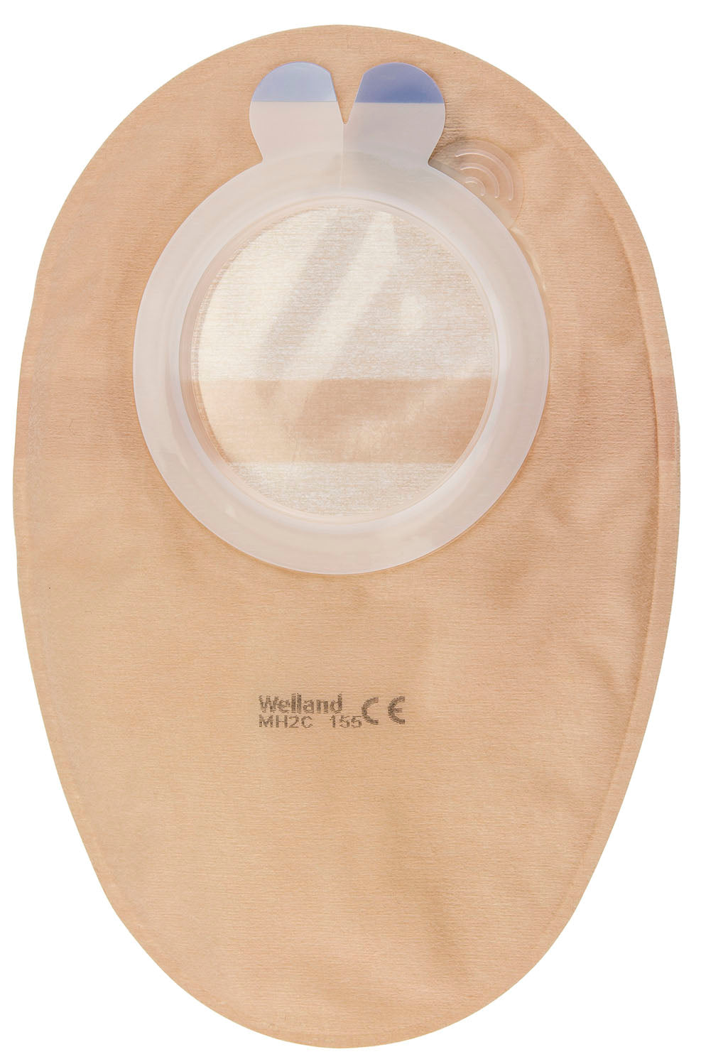 XMH2C155 | Welland Medical Aurum 2 Maxi 55mm closed, maxi pouch size (Beige)