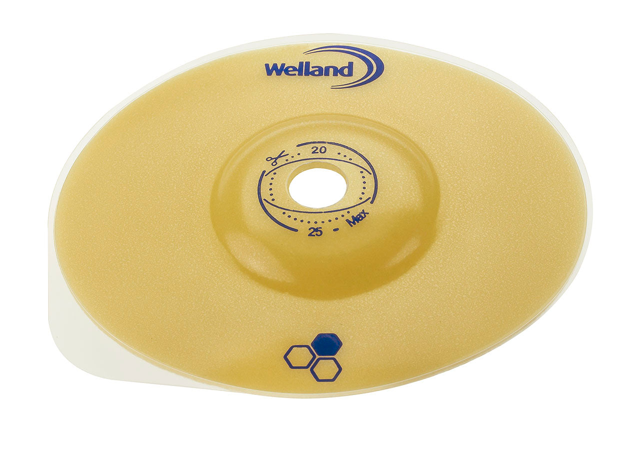 XMH2NUF422 | Welland Medical Aurum 2 Convex 45/22mm Urostomy Flange