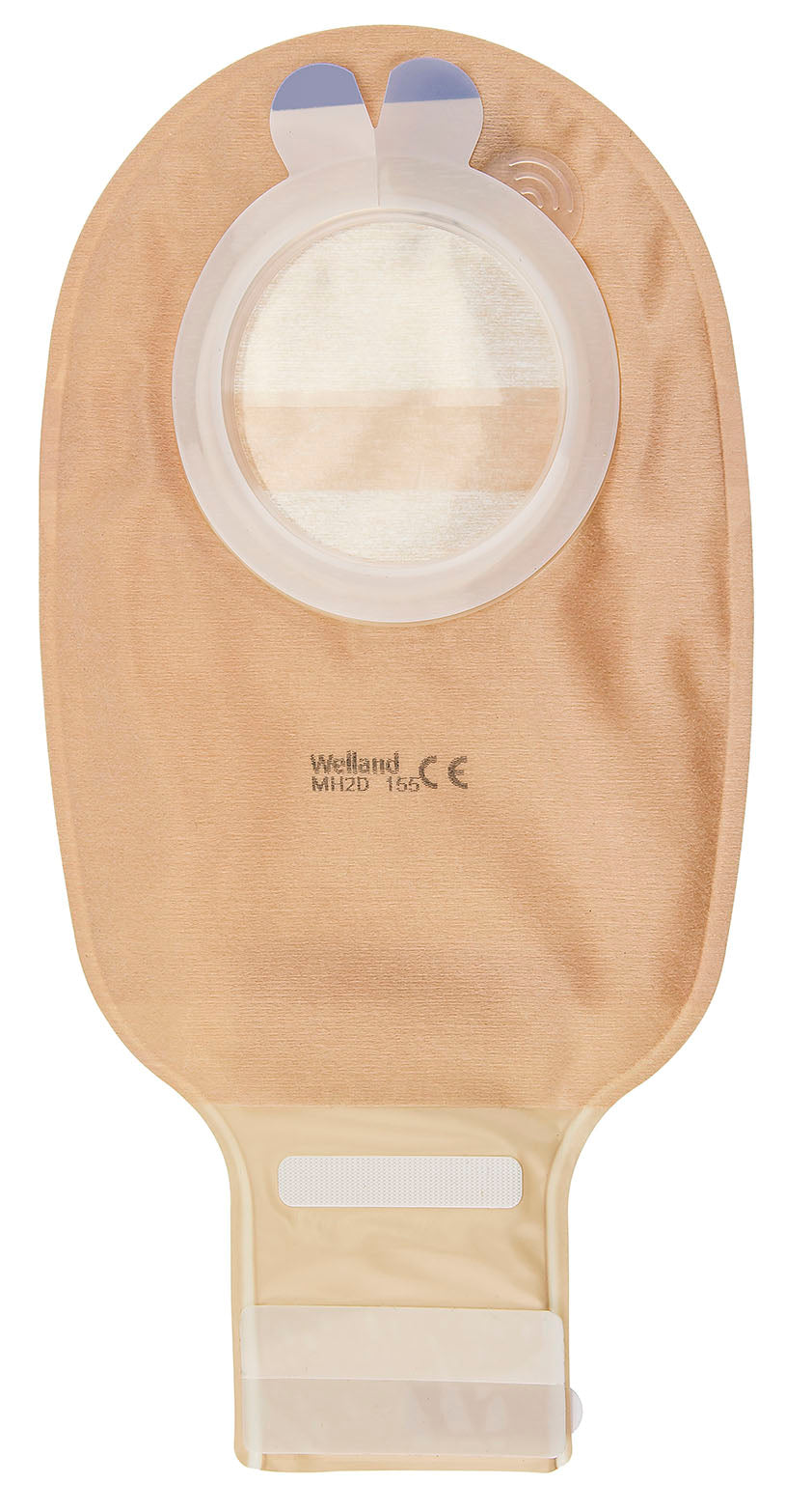 XMH2D155 | Welland Medical Aurum 2 Maxi 55mm Drainable Pouch (Beige)
