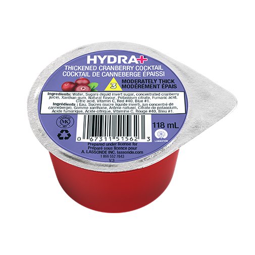 OA-LA515620 | Oasis Hydra+ Cranberry (24 x 118ml) - IDDSI 3