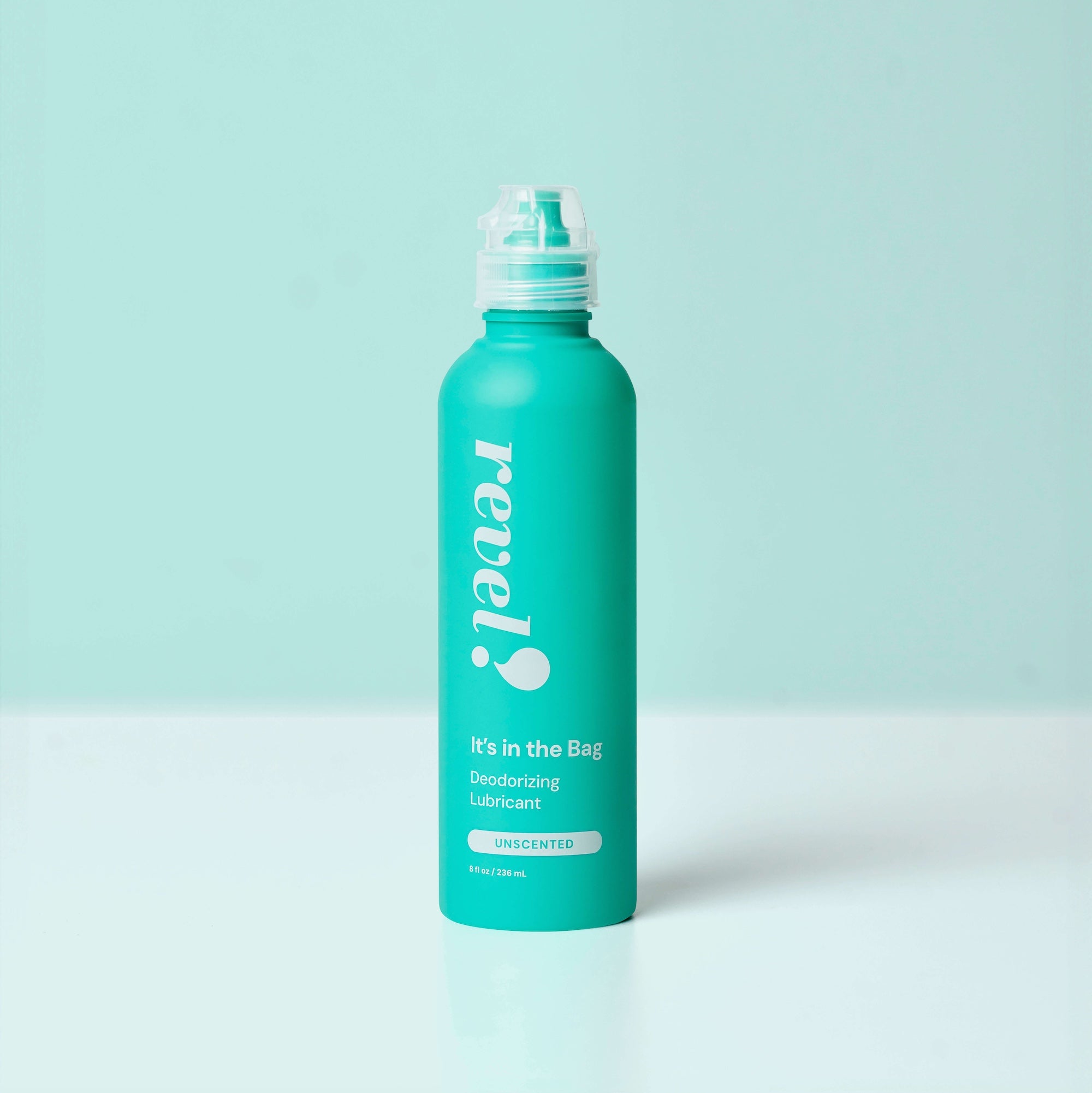 REVM013706 | Revel, It’s in the Bag, ostomy deodorizing lubricant, 8 oz / 236 ml bottle, unscented