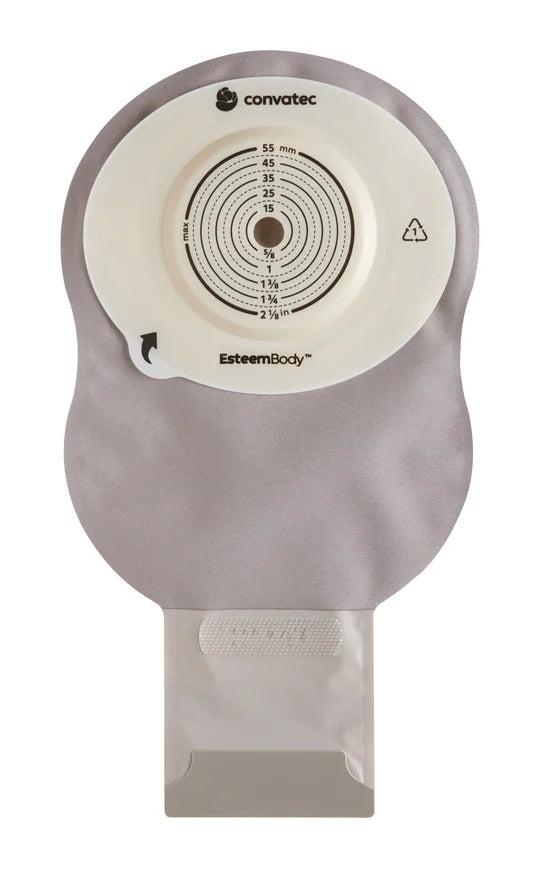 SQU 423644 | Esteem Body Drainable Pouch opaque w/window/filter Durahesive CTF-10-35mm 3.5mm-CD 40mm-TL