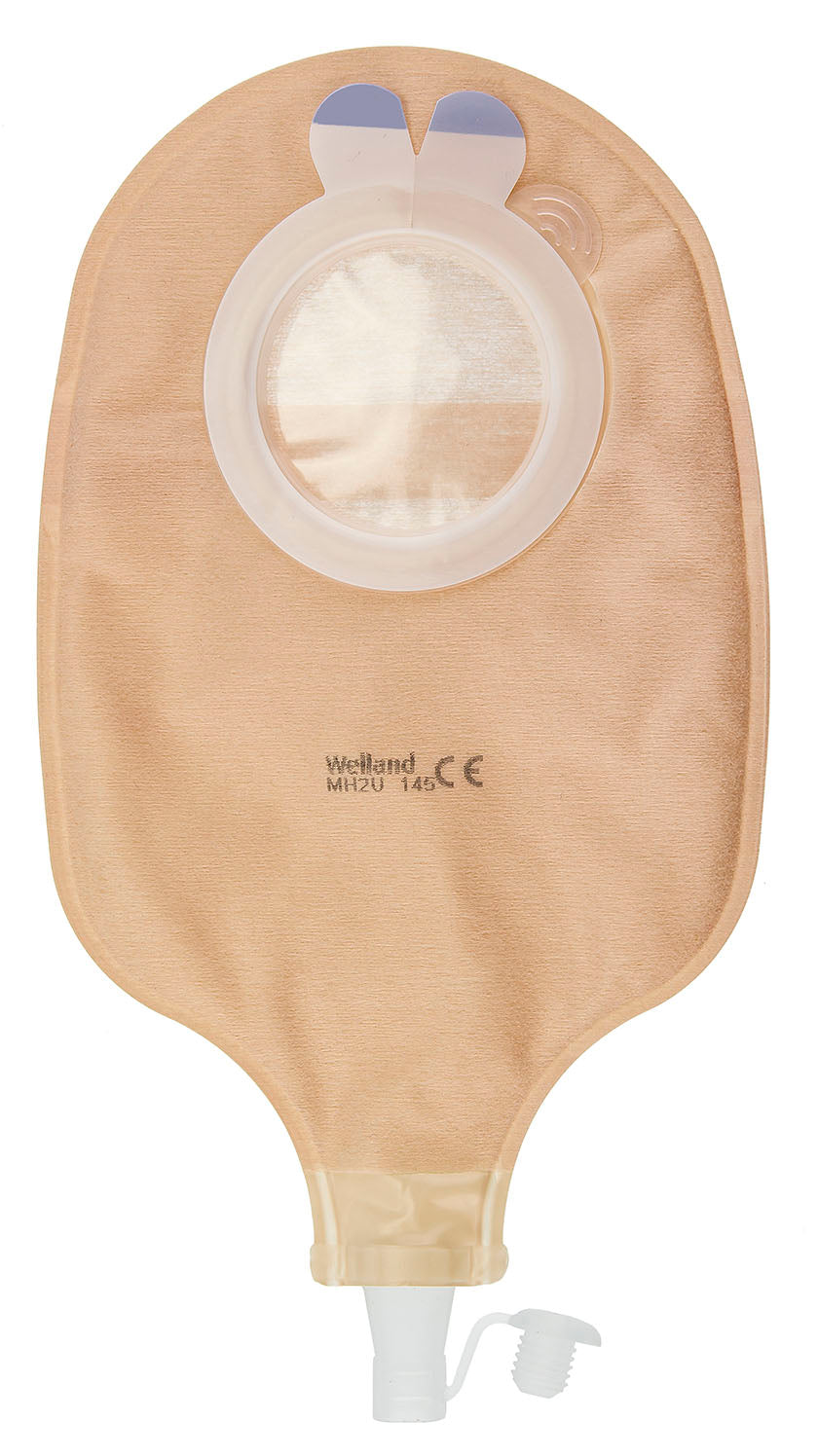 XMH2U145 | Welland Medical Aurum 2 Maxi 45mm Urostomy Pouch (Beige)