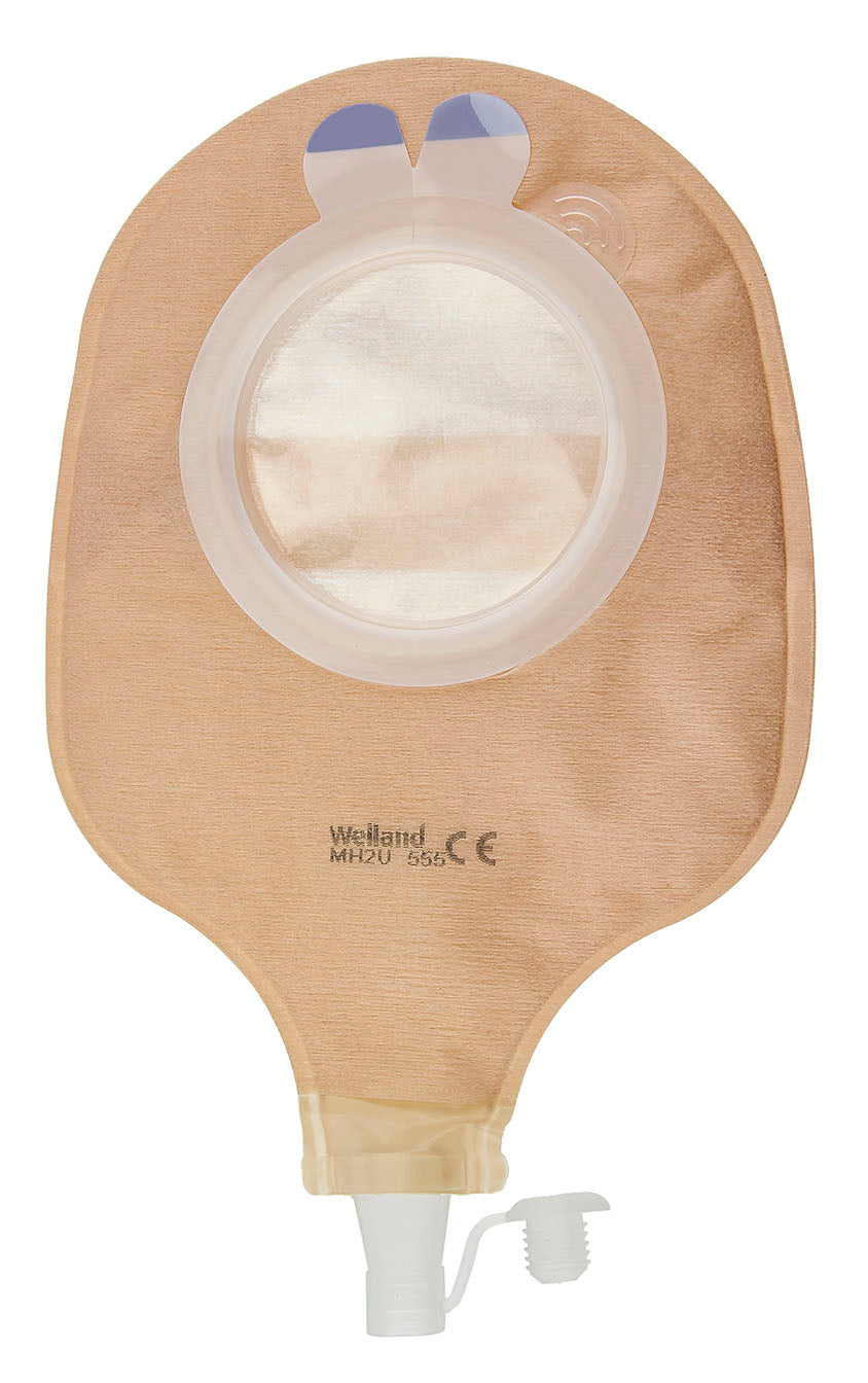 XMH2U555 | Welland Medical Aurum 2 Midi 55mm Urostomy Pouch (Beige)
