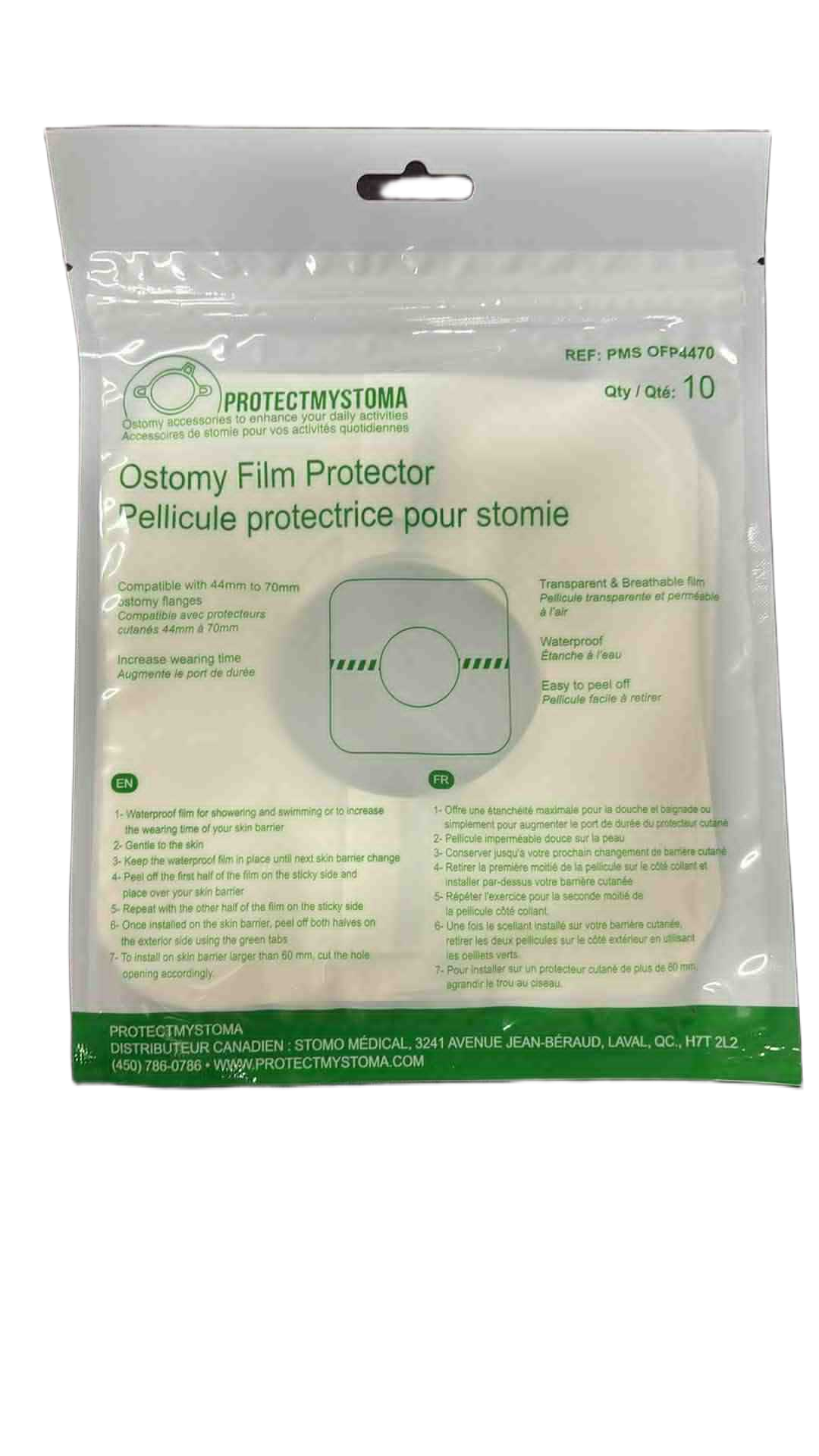 PMS OFP4470 | Protectmystoma - Ostomy Film Protector