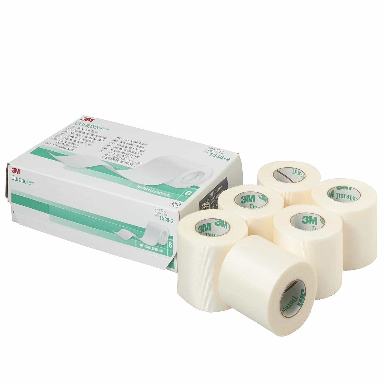 3M - 2'' Durapore Adhesive Tape / White