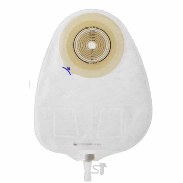 Assura Convex Light 1-Piece Maxi (25 cm) Urostomy Pouch - Extended Wear - Opaque and Cut-to-fit 15-43 mm - 10/box - SKU #14701