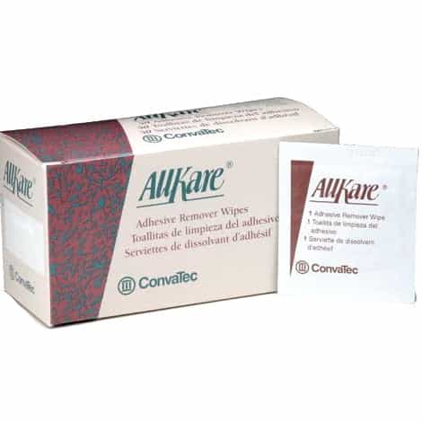 AllKare Adhesive Remover Wipe - 50/box - SKU #37436