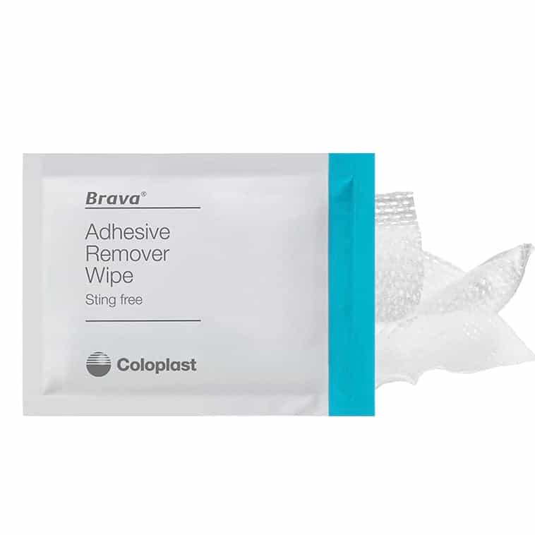 Brava Adhesive Remover Wipes - Alcohol free - 30/box - SKU #12011