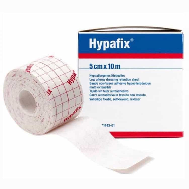 Hypafix - Low Allergy Dressing Retention Sheet - 5cm x 10m - SKU #71443-01