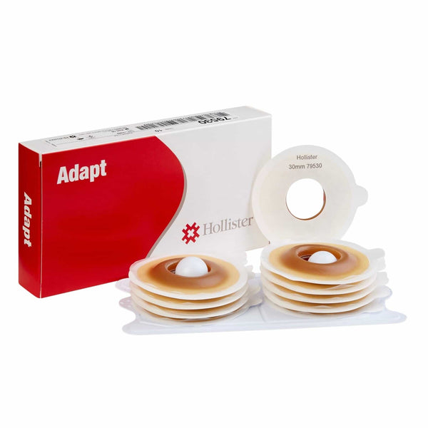 HOL 79530 Adapt™ Convex Barrier Rings, available in round and oval shapes, designed for flexible and secure ostomy care in Canada.