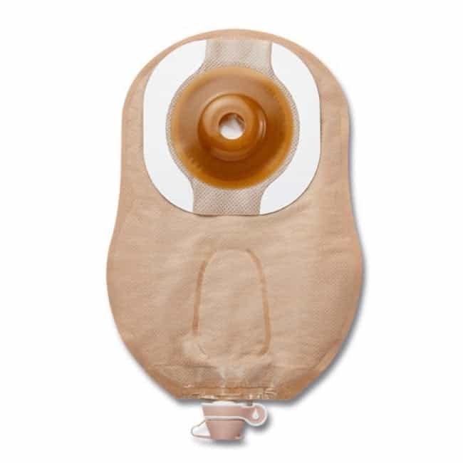 One-Piece Urostomy Pouch Beige with Convex Flextend Barrier, Enhanced Design - Cut-to-fit Up to 25 mm and 9" - 5/box - SKU #84394