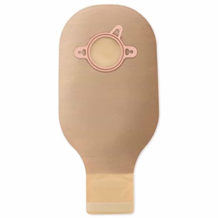 New Image Drainable Beige Ostomy Pouch – Lock 'n Roll Closure 70 mm and 12
