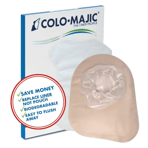 Colo-Majic Biodegradable Flushable Liners - Regular - 100/box - SKU #BIO C-02