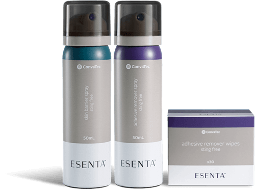 Convatec skin care Esenta products