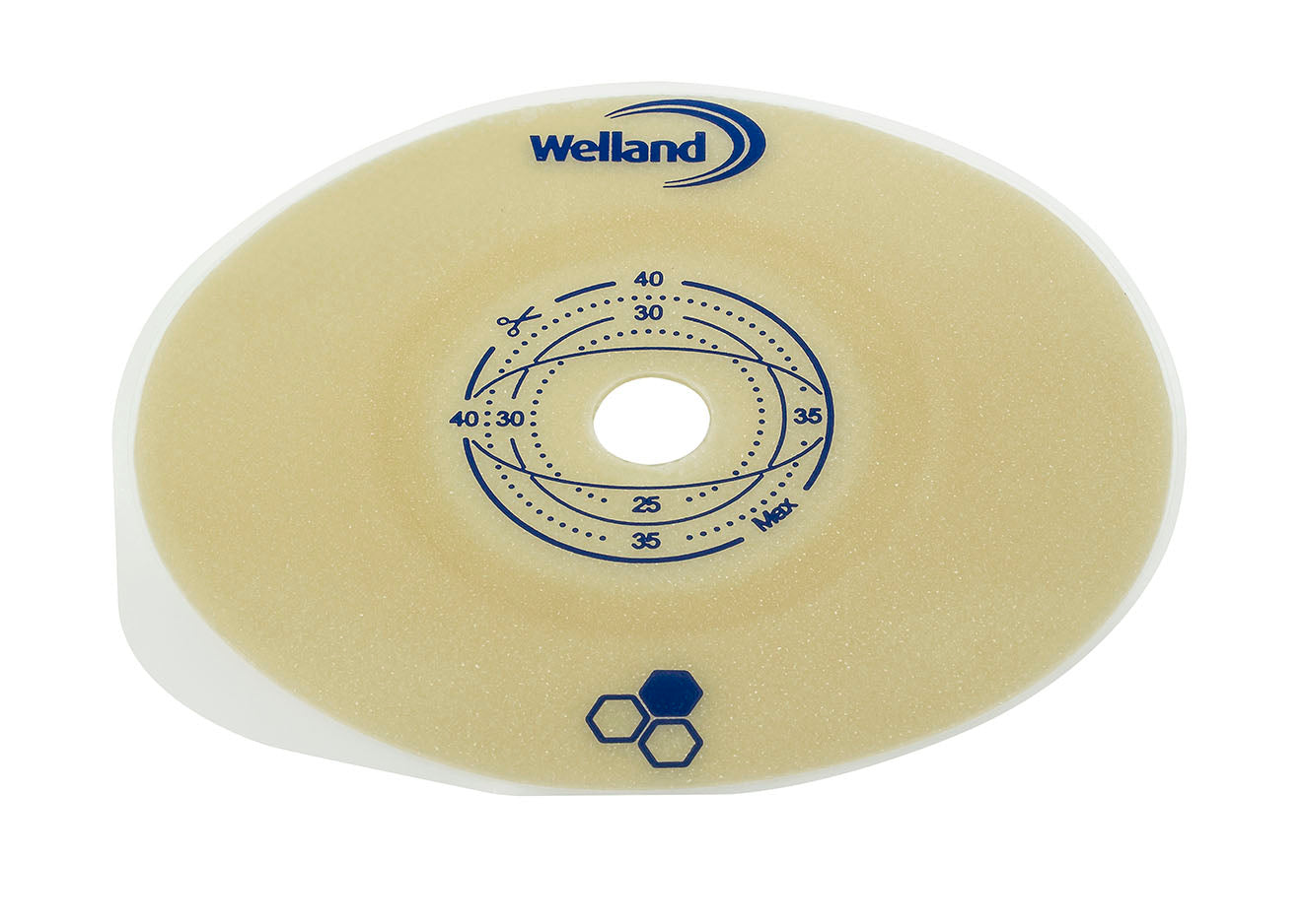 XMH2UF413 | Welland Medical Aurum 2 45/13mm Urostomy Flange
