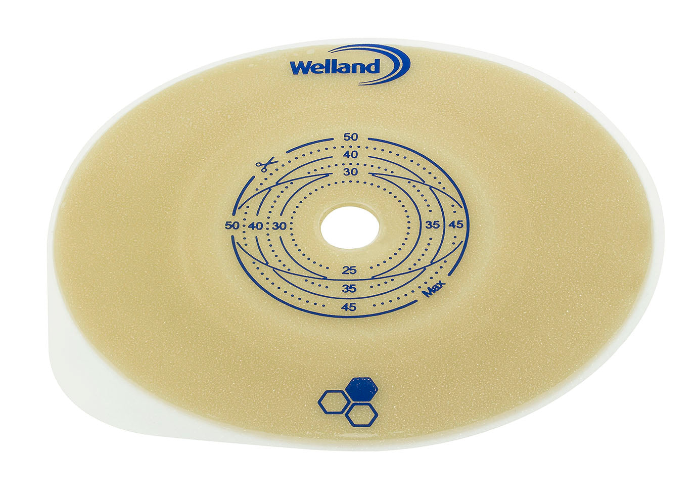 XMH2UF513 | Welland Medical Aurum 2 55/13mm Urostomy Flange