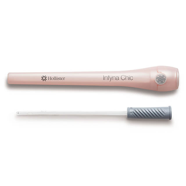 HOL 7010 | Infyna Chic Portable Female Catheter, Straight, 10FR