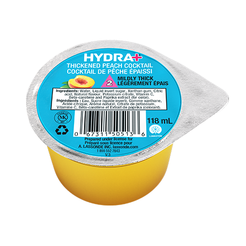 OA-LA505133 | Oasis Hydra+ Peach (24 x 118ml) - IDDSI 2