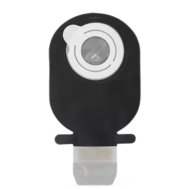 COL 19794 | SenSura® Mio Black Flex Drainable Pouch with Easiclose 50 mm | 10/box