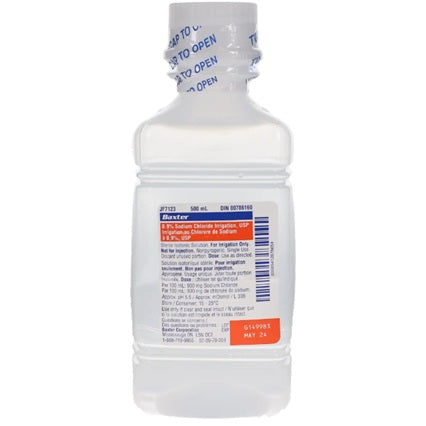 BAX JF7623P | STERILE WATER 500ML, IRRIGATION