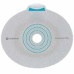 sensura-mio-flex-flat-barrier-50-mm-pre-cut-28-mm-(5/box)-coloplast-flange-10566-5/box-coloplast-flange-flanges-flat-pre-cut-sensura-mio-flex-0