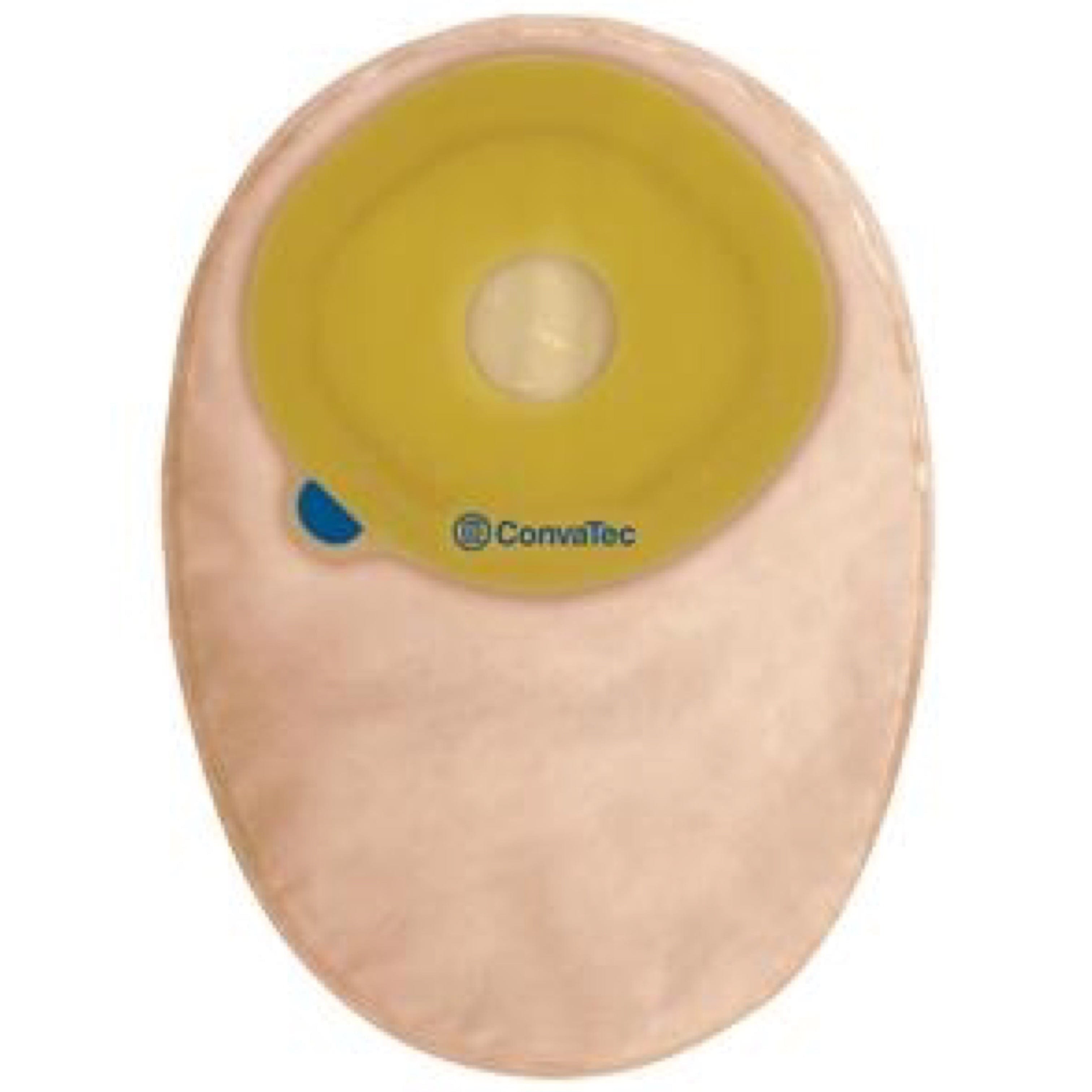 Esteem+ One-Piece Closed-End Pouch - Transparent 30 mm with Modified Stomahesive - Pre-Cut Skin Barrier and Filter - 30/box - SKU #416706