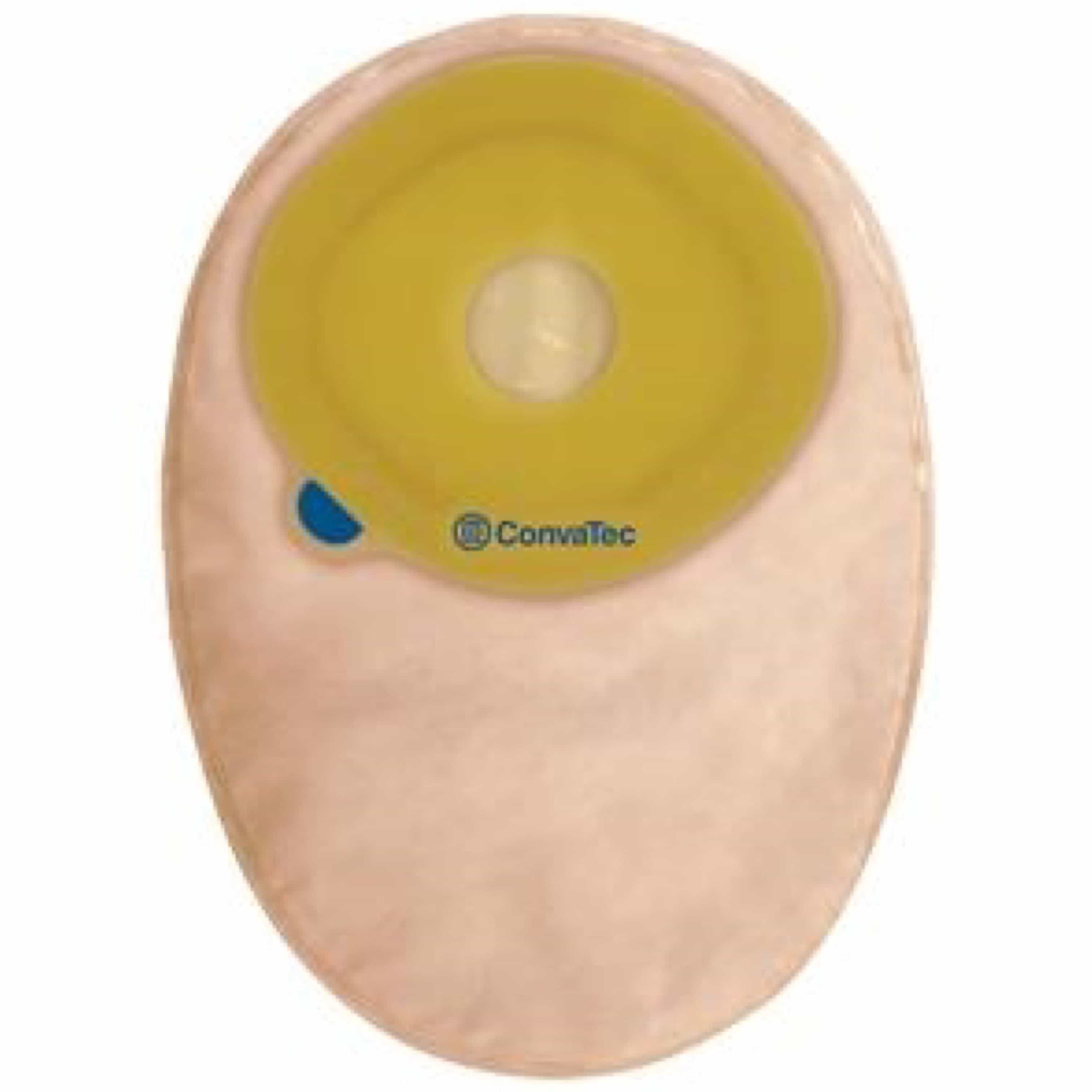 Esteem+ One-Piece Closed-End Mini 6" Pouch - Opaque 35 mm with Modified Stomahesive - Pre-Cut Skin Barrier and Filter - 30/box - SKU #416711