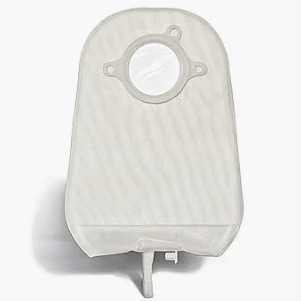 Natura Urostomy Pouch 10" - Transparent 45 mm with Bendable Tap and 1-sided comfort panel - 10/box - SKU #401535