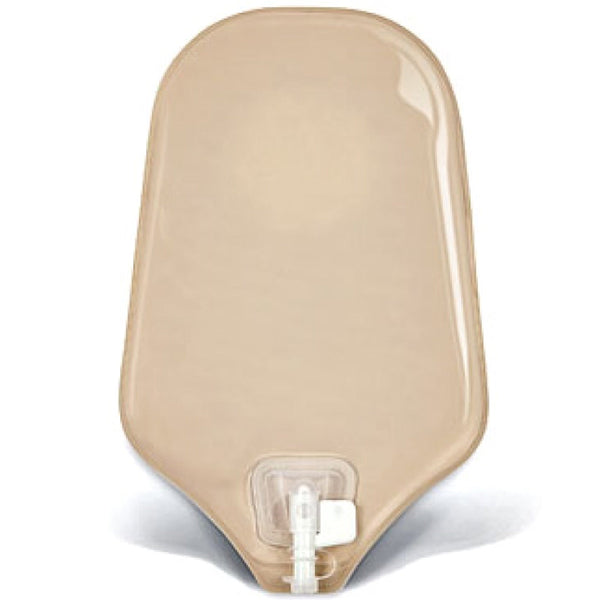 Natura Urostomy Pouch 57 mm - Opaque with 1-sided comfort panel and Accuseal Tap with Valve - 10/box - SKU #401554